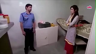 young Indian fucked by security stand up for Hindi porn