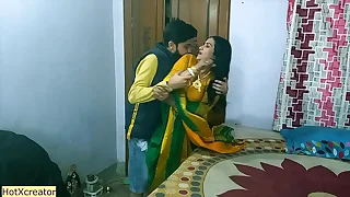 Indian hot Milf aunty vs hot teen!! Indian lovemaking with hindi audio