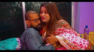 Beautiful Hot Desi Wife Dodo debris Tighten one's belt Having Romantic Sexual congress On Anniversary In Hindi